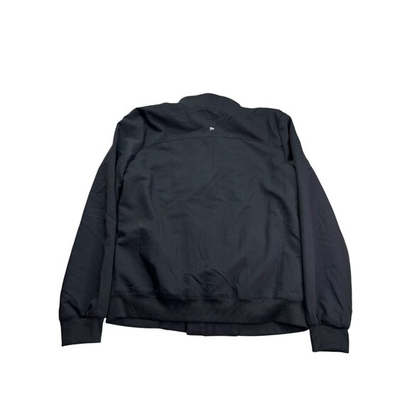Fabletics Mens Ace Scrub Jacket Size S Black Full Zip 3 Pockets - Picture 4 of 7